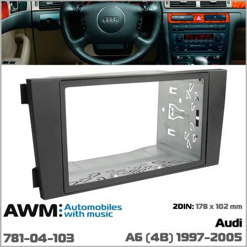 Перехідна рамка AWM Audi A6 (781-04-103)