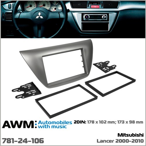 Перехідна рамка AWM Mitsubishi Lancer IX (781-24-106)