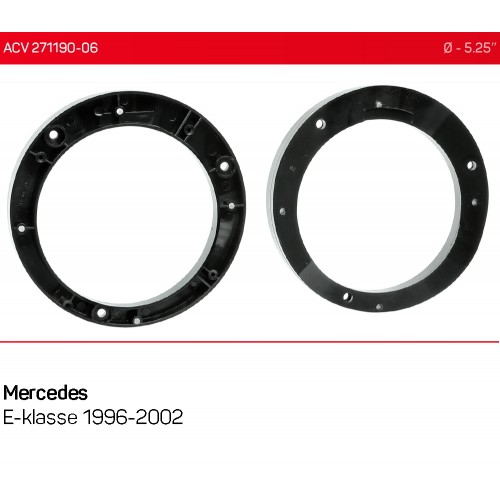 Проставки под динамики ACV 271190-06 для автомобилей Mercedes E-klasse