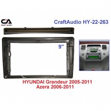 Рамка перехідна CraftAudio HY-22-263 HYUNDAI Grandeur 05-11 / Azera 06 -11 9"