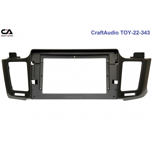 Рамка перехідна CraftAudio TOY-22-343 TOYOTA RAV4 2013-2019 10.1"