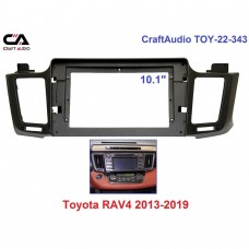 Рамка перехідна CraftAudio TOY-22-343 TOYOTA RAV4 2013-2019 10.1"