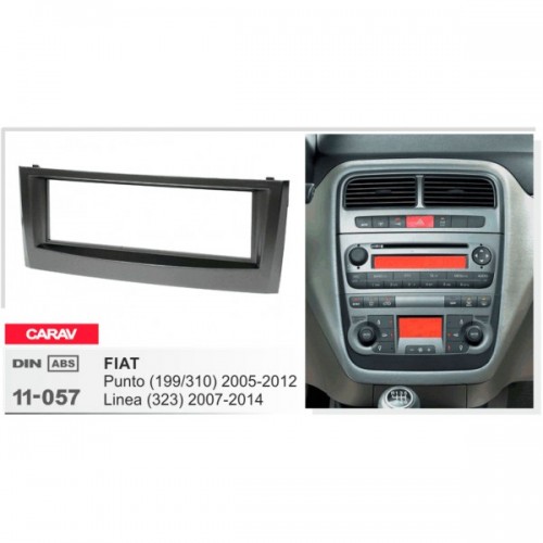 Перехідна рамка CARAV Fiat Punto, Linea (11-057)