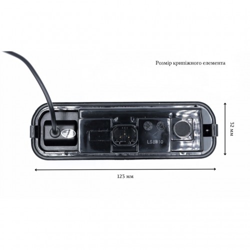 Камера заднього огляду (штатна) серії QIV QCV 2053 FD 01 (1000TVL)