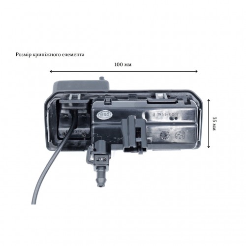 Камера заднього огляду (штатна) серії QIV QCV 2053 AU/VW 05 (1000TVL)