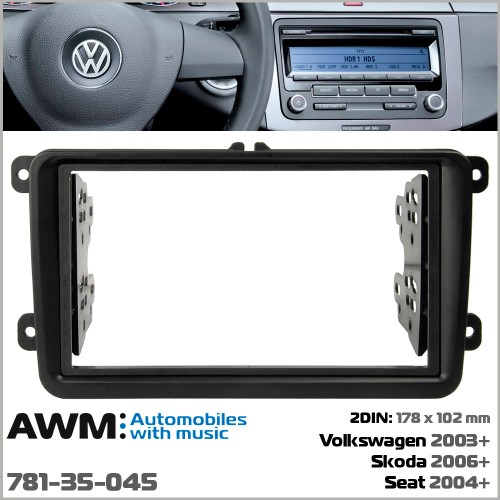 Перехідна рамка AWM Volkswagen, Skoda, Seat (781-35-045)