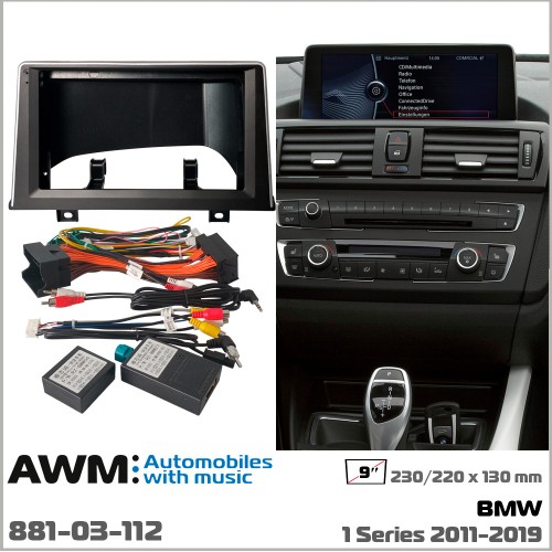 Перехідна рамка AWM BMW 1 Series (881-03-112)