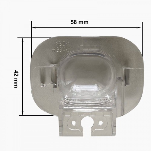 Кріплення до камери заднього виду MY-12-4444 Hyundai, KIA Venga (10-17), Cerato 2 (08-12), Accent (V) (17-23), Accent (RB) (10-17)