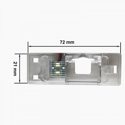 Кріплення до камери заднього виду CA-1338 Citroen, Peugeot 207 (06-15), 307 (01-11), 408 I (10-14), 508 I (10-18), 3008 I (09-16)