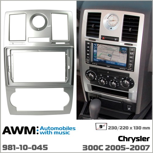 Перехідна рамка AWM Chrysler 300 (981-10-045)