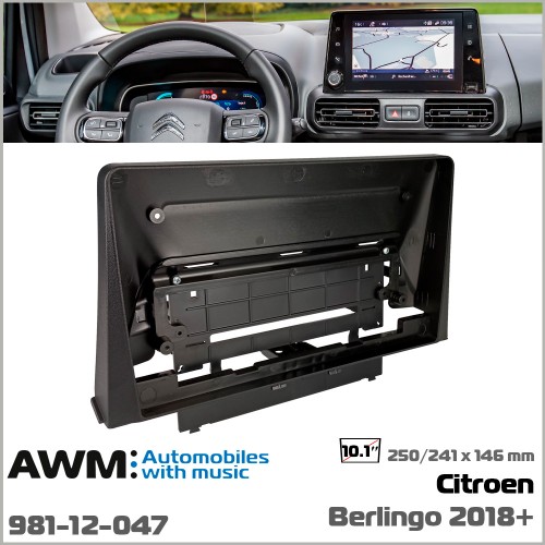 Перехідна рамка Citroen Berlingo AWM 981-12-047