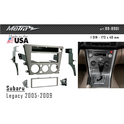 Перехідна рамка Metra Subaru Legacy (99-8901)