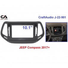 Рамка перехідна CraftAudio J-22-901 JEEP Compass 2017+