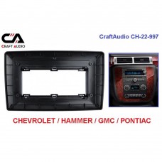 Рамка перехідна CraftAudio CH-22-997 CHEVROLET Tahoe 07-14, HAMMER H2 08-09 10"