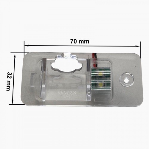 Кріплення до камери заднього виду CA-9536 Audi Q7 (4M) (15+), A3 (8V) (12-20), A4 (B7) (04-08), A6 (C6) (04-11), A6 (C5/4B) (97-04)