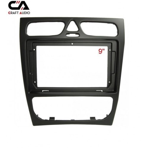 Рамка перехідна CraftAudio ME-22-459 Mercedes C (W203) 02-04 9" – CraftAudio – Mercedes <br><br> Купити в SQaudio – Надійна модель – Можлива адресна доставка – Доступна розстрочка – Сервісна підтримка 