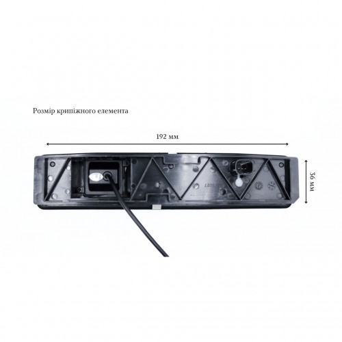 Камера заднього огляду (штатна) серії QIV QCV 2053 FD 03 (1000TVL)