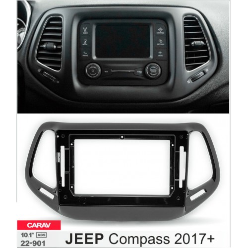 Перехідна рамка Jeep Compass Carav 22-901