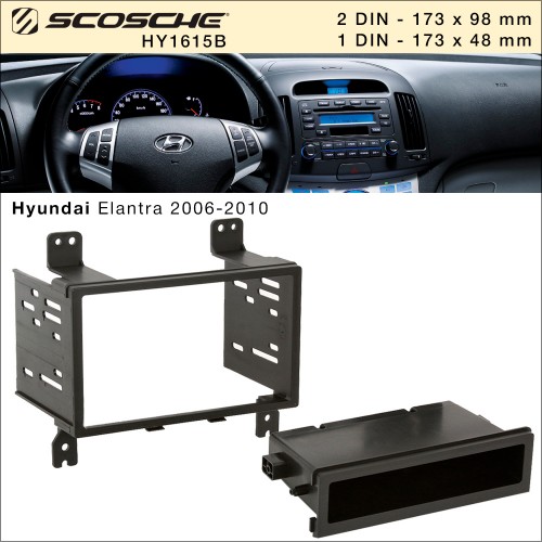 Перехідна рамка Scosche Hyundai Elantra (HY1615B)