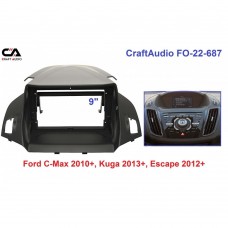 Рамка перехідна CraftAudio FO-22-687 FORD C-Max 2010+ /Kuga 2013+ /Escape 2012+