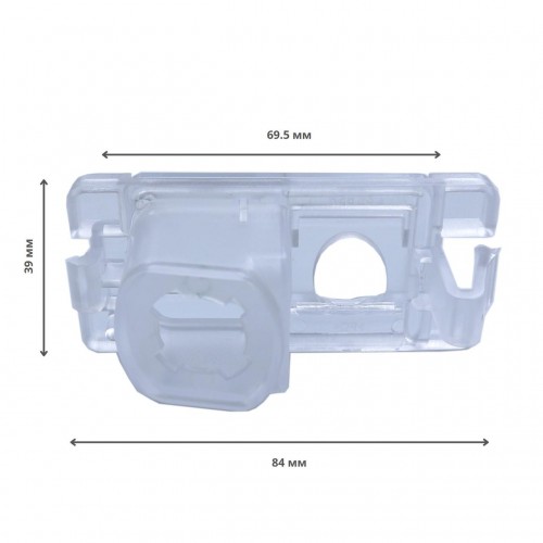 Кріплення серії QIV під камеру заднього огляду для Mitsubishi QMS327 (рамка під плафон)