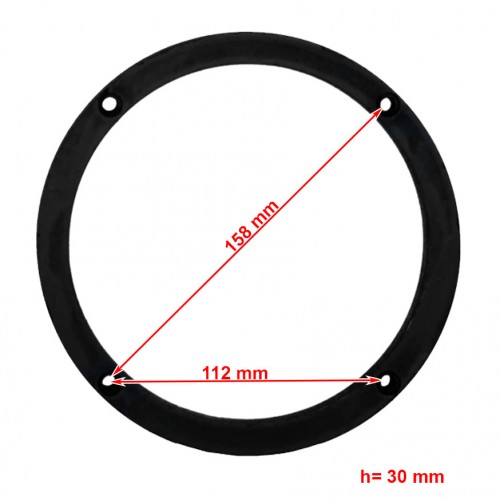 Проставки под динамики AWM H-502 Skoda Fabia, Volkswagen Beetle, Lupo, Polo, Scirocco