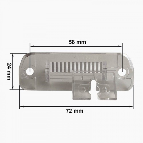 Кріплення до камери заднього виду CA-9832 Mercedes R (W251) (05-17), ML (W163) (97-05)