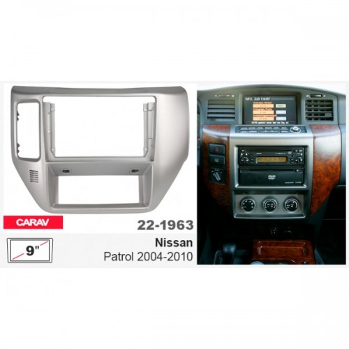 Перехідна рамка Carav Nissan Patrol (Y61) Carav 22-1963