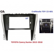 Рамка перехідна CraftAudio TOY-22-601 TOYOTA Camry/Aurion 2015-2018 10.1"