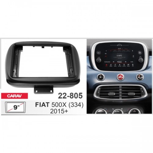 Перехідна рамка Carav Fiat 500X (22-805)