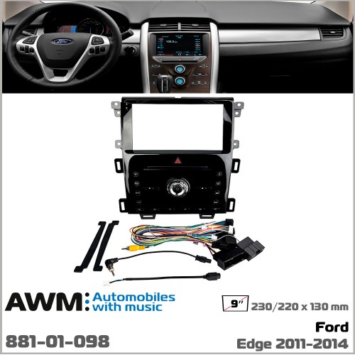 Переходная рамка AWM Ford Edge (881-01-098)