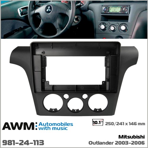 Перехідна рамка AWM Mitsubishi Outlander (981-24-113)