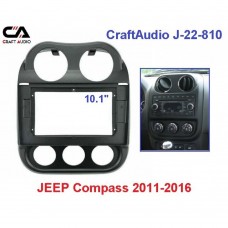 Рамка перехідна CraftAudio J-22-810 JEEP Compass 2011-2016 10"