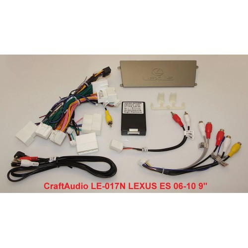 Рамка перехідна з проводкою CraftAudio LE-017N LEXUS ES 06-10 9"