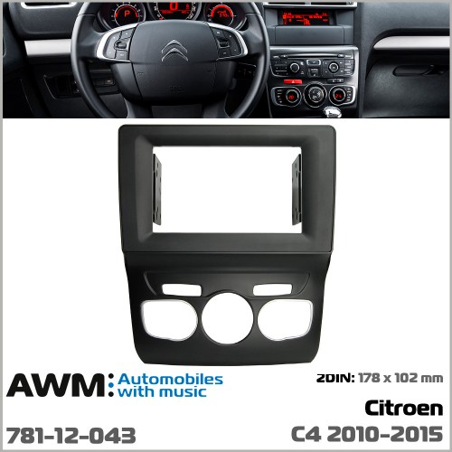 Перехідна рамка AWM Citroen C4 (781-12-043)