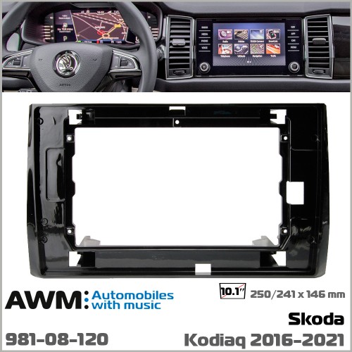 Перехідна рамка AWM Skoda Kodiaq (981-08-120)