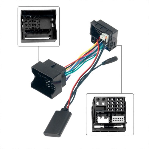 Bluetooth адаптер AUX для Audi, Seat, Skoda, Volkswagen AWM BTM-15