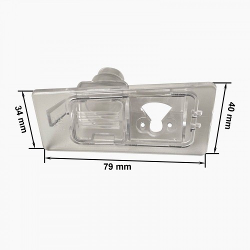 Кріплення до камери заднього виду MY-12-2222 Hyundai, KIA i30 (PD) (16+), Ceed II (12-18), Cerato 3 (12-18), Accent (V) (17-23), Elantra (AD) (15-20)