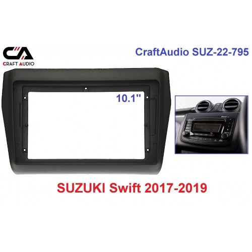 Рамка перехідна CraftAudio SUZ-22-795 SUZUKI Swift 2017-2019 10.1"