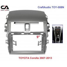 Рамка перехідна CraftAudio TOY-008N TOYOTA Corolla 2007-2013 9"