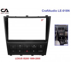 Рамка перехідна з проводкою CraftAudio LE-018N LEXUS IS200 99-05 9"