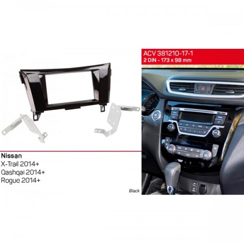 Перехідна рамка ACV Nissan X-Trail, Qashqai, Rogue (381210-17-1)