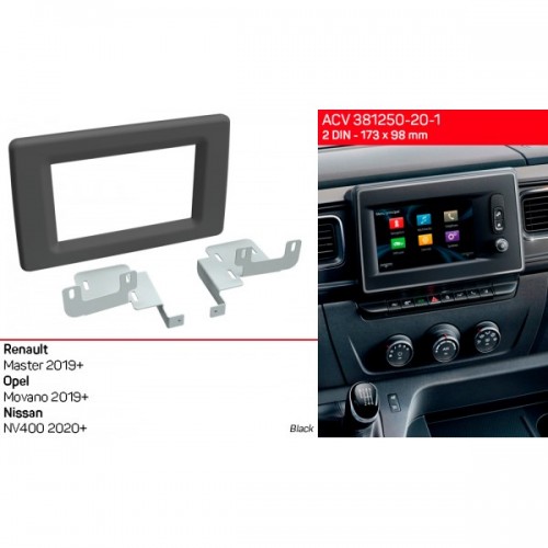 Перехідна рамка ACV Renault Master, Opel Movano, Nissan NV400 (381250-20-1)