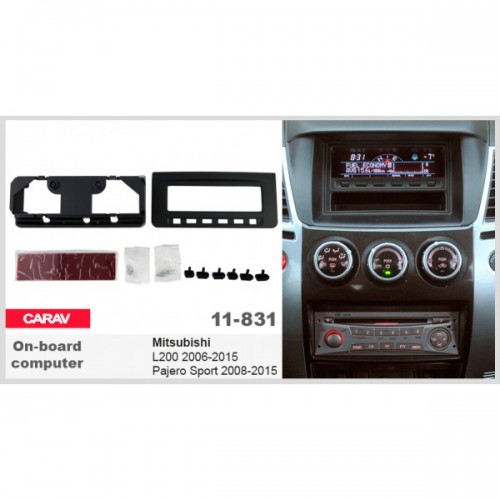 Перехідна рамка Carav Mitsubishi L200, Pajero Sport (11-831)