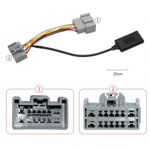 Bluetooth адаптер AUX для Volvo AWM BTM-12