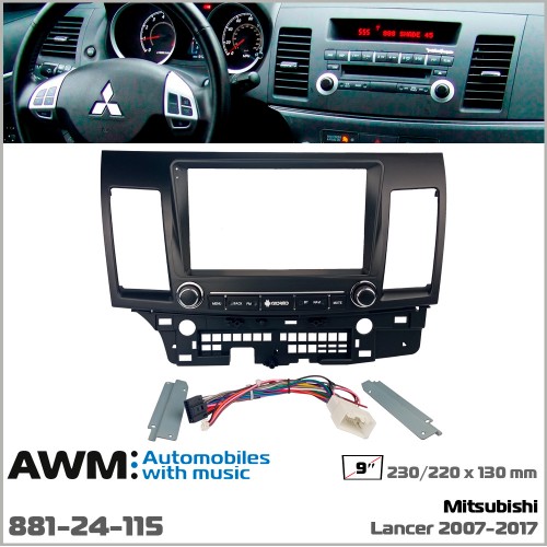 Перехідна рамка AWM Mitsubishi Lancer X (881-24-115)