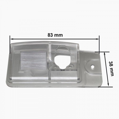 Кріплення до камери заднього виду CA-1348 Nissan, Infiniti FX (08+), QX70 (S51) (13+), QX50 (J50) (07-17), Murano (Z51) (08-14), X-Trail (T32) (14-21)