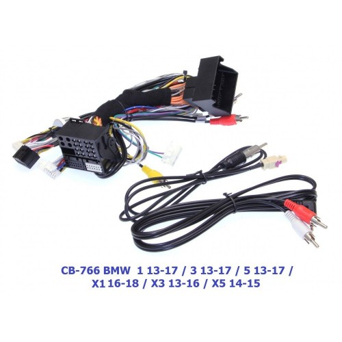 Комплект дротів для магнітол 16PIN CraftAudio CB-766 BMW 3 (F30) (12-19), X1 (F48) (15-22)