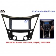 Рамка перехідна CraftAudio HY-22-140 HYUNDAI Sonata 10-14, i45 (YF) 10-14 9"