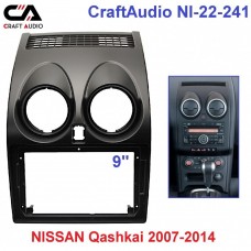 Рамка перехідна CraftAudio NI-22-241 NISSAN Qashkai 2007-2014 9"